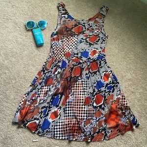Manhattan Blues Summer Dress. Size Large!
